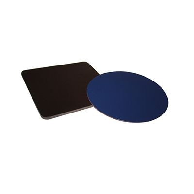 Branded Promotional SIMPLE SQUARE COASTER in Thick Saddle Leather Coaster From Concept Incentives.