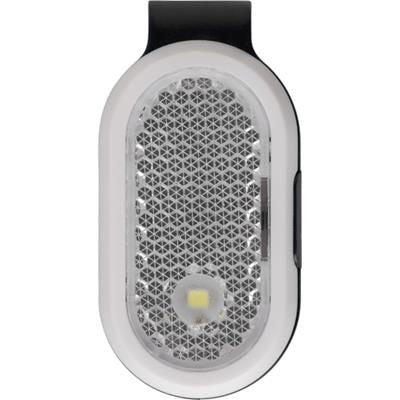 Branded Promotional ABS REFLECTOR LIGHT with Clip Bicycle Lamp Light From Concept Incentives.