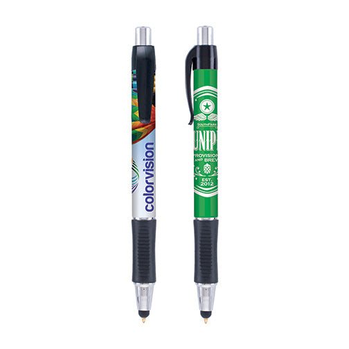 Branded Promotional Hepburn Chrome Stylus Pen Pen From Concept Incentives.