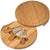 Branded Promotional BAMBOO CHOPPING BOARD & CHEESE SET in Brown Cheese Set From Concept Incentives.