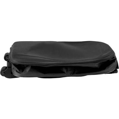 Branded Promotional FOLDING TRAVEL TROLLEY BAG CASE in Black Bag From Concept Incentives.