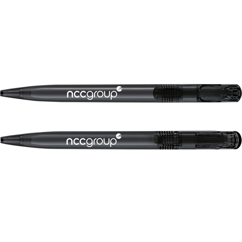 Branded Promotional Challenger Ballpen (£0.55 +VAT) NCC Group From Concept Incentives.