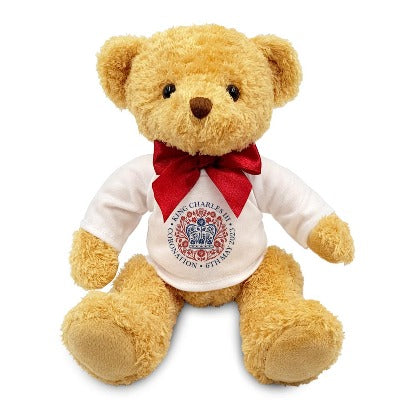 Branded Promotional WILLIAM CORONATION TEDDY BEAR Soft Toy from Concept Incentives
