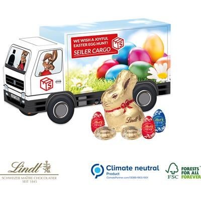 Branded Promotional LINDT EASTER TRUCK Chocolate From Concept Incentives.