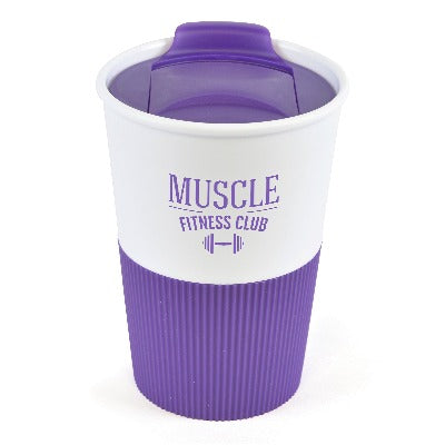 Branded Promotional GRIPPY PLASTIC TUMBER from Concept Incentives