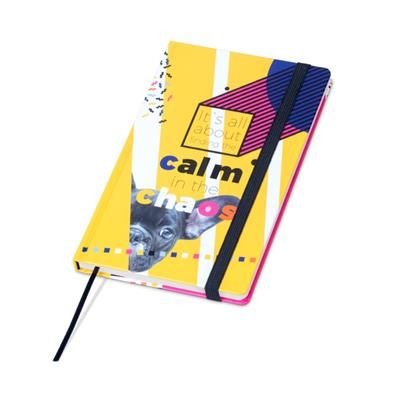 Branded Promotional NOTE BOOK MINDNOTES in Paper Hardcover Jotter From Concept Incentives.