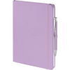Branded Promotional MOOD DUO SET in Pastel Purple Notebook and Pen from Concept Incentives