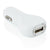 Branded Promotional USB CAR CHARGER in White Charger From Concept Incentives.