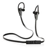 Branded Promotional SWISS PEAK CORDLESS EARBUDS in Black Earphones From Concept Incentives.
