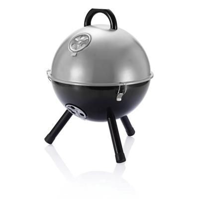 Branded Promotional 12 INCH BARBECUE in Silver BBQ From Concept Incentives.