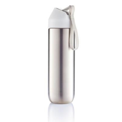Branded Promotional NEVA WATER BOTTLE METAL 500ML Sports Drink Bottle From Concept Incentives.