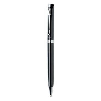 Branded Promotional SWISS PEAK LUZERN PEN in Black Pen From Concept Incentives.