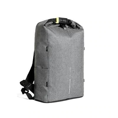 Branded Promotional URBAN LITE ANTI-THEFT BACKPACK RUCKSACK in Black Bag From Concept Incentives.