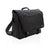 Branded Promotional SWISS PEAK RFID 15 INCH LAPTOP MESSENGER BAG PVC FREE in Black Bag From Concept Incentives.