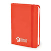 Branded Promotional A7 MOLE NOTEBOOK Jotter in Red From Concept Incentives.