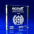 Branded Promotional SQUARE CUBE AWARD TROPHY AWARD CRYSTAL Award From Concept Incentives.