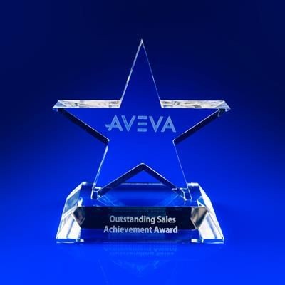 Branded Promotional STAR LIGHT CRYSTAL AWARD TROPHY AWARD Award From Concept Incentives.