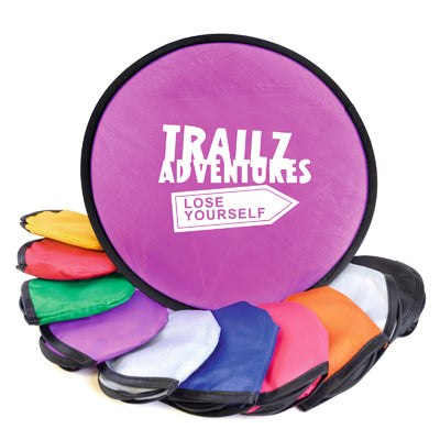 FOLDING FLYING ROUND DISC