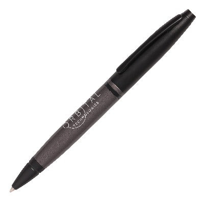 Branded Promotional Dover Ball Pen in Gunmetal Grey Pen from Concept Incentives