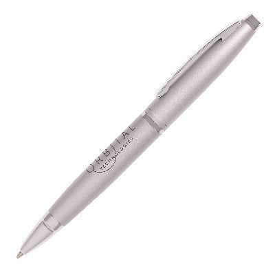 Branded Promotional Dover Ball Pen in Silver Pen from Concept Incentives