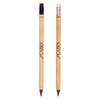 Branded Promotional ETERNITY BAMBOO PENCIL WITH ERASER Pencil from Concept Incentives