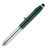 Branded Promotional LOWTON 3-IN-1 BALL PEN in Green from Concept Incentives