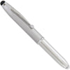 Branded Promotional LOWTON 3-IN-1 BALL PEN in Silver from Concept Incentives