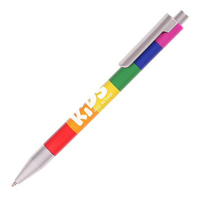 Branded Promotional CAYMAN RAINBOW BALL PEN Pen from Concept Incentives