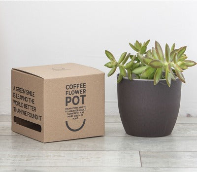 Branded Promotional COFFEE FLOWERPOT from Concept Incentives