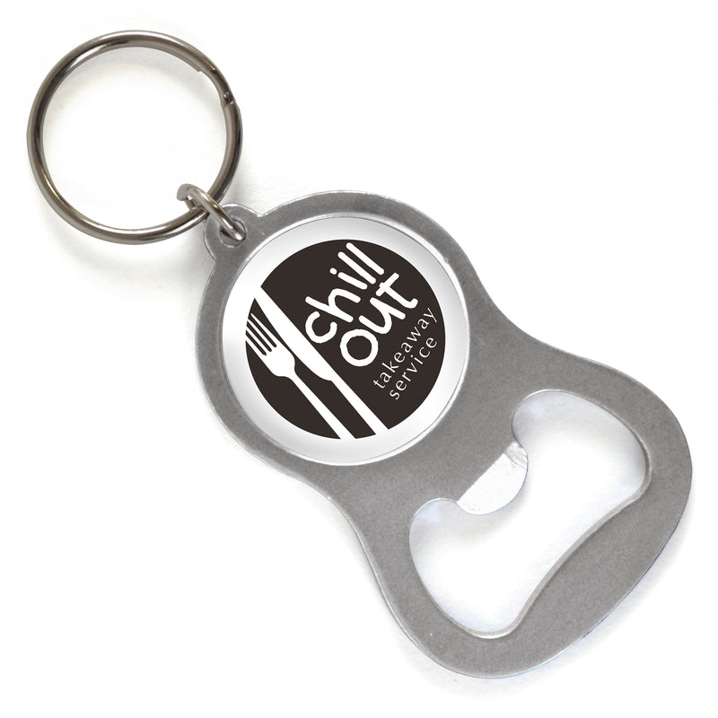 METAL OPENER KEYRING