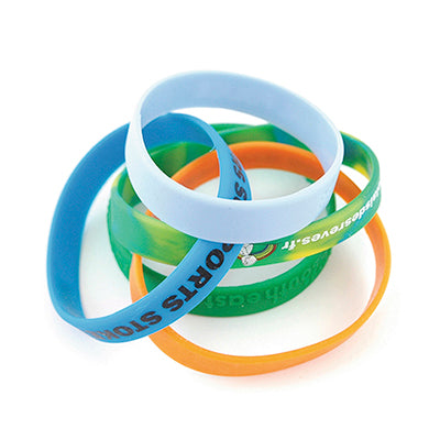 Branded Promotional SILICON WRIST BANDS Wrist Band From Concept Incentives.