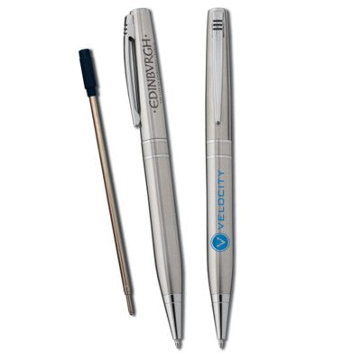 Branded Promotional ARTISTICA VALENCIA METAL SILVER BALL PEN Pen From Concept Incentives.