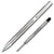 Branded Promotional ARTISTICA SANTORINI STAINLESS STEEL BALL PEN Pen From Concept Incentives.
