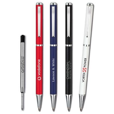 Branded Promotional ARTISTICA ATHENA METAL BALL PEN Pen From Concept Incentives.