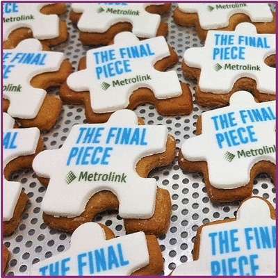 Branded Promotional SHAPE BRANDED BISCUIT Biscuit From Concept Incentives.