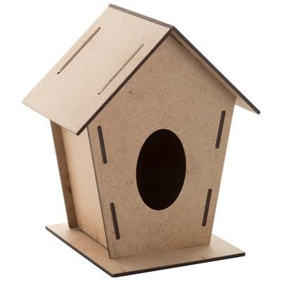 Branded Promotional TOMTIT WOOD BIRD HOUSE Bird Box From Concept Incentives.