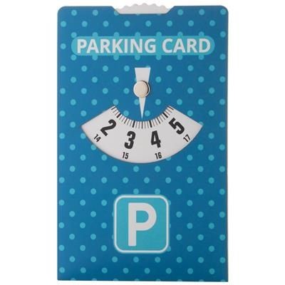 Branded Promotional PARKING CARD CREAPARK Parking Timer From Concept Incentives.