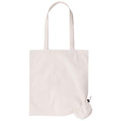 Branded Promotional COTTON SHOPPER TOTE BAG HELAKEL Bag From Concept Incentives.