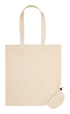Branded Promotional NEPAX FOLDING SHOPPER TOTE BAG Bag From Concept Incentives.