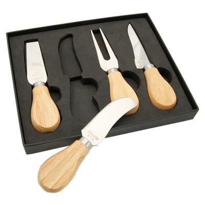 Branded Promotional KOET CHEESE KNIFE SET Cheese Set From Concept Incentives.