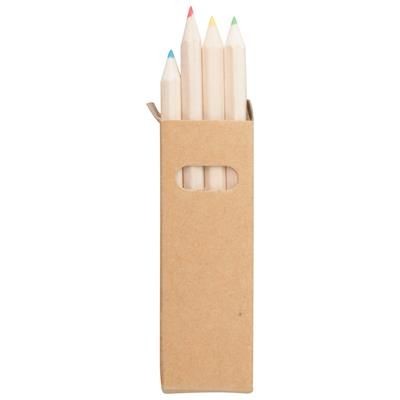 Branded Promotional TYNIE COLOURING PENCIL SET Pencil From Concept Incentives.