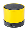 Branded Promotional MARTINS BLUETOOTH SPEAKER in Yellow Speakers From Concept Incentives.