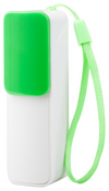 Branded Promotional SLIZE USB POWER BANK Charger in Green From Concept Incentives.