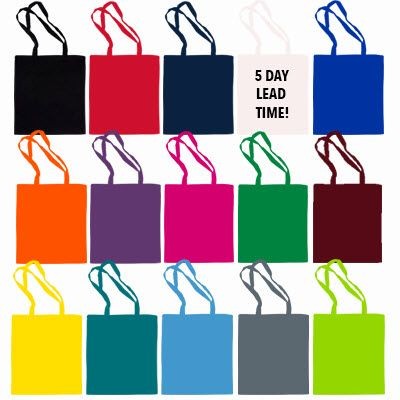 Branded Promotional ARLEY BIO-DEGRADABLE COLOUR DYED COTTON SHOPPER TOTE BAG FOR LIFE Bag From Concept Incentives.