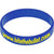 Branded Promotional SILICON WRIST BAND in Mid Blue Wrist Band From Concept Incentives.
