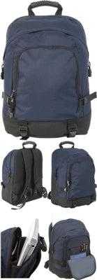 Branded Promotional FAVERSHAM LAPTOP BACKPACK RUCKSACK Bag From Concept Incentives.