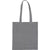 Branded Promotional NEWCHURCH RECYCLED COTTON SHOPPER TOTE BAG in Grey Bag From Concept Incentives.