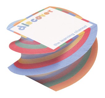 Branded Promotional SMART-BLOCK BABY SPIRAL Note Pad From Concept Incentives.