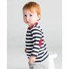 Branded Promotional BABYBUGZ BABY STRIPY LONG SLEEVE TEE SHIRT Babywear From Concept Incentives.