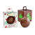 Branded Promotional CHOCOLATE BAUBLE in Box with Grip Chocolate From Concept Incentives.